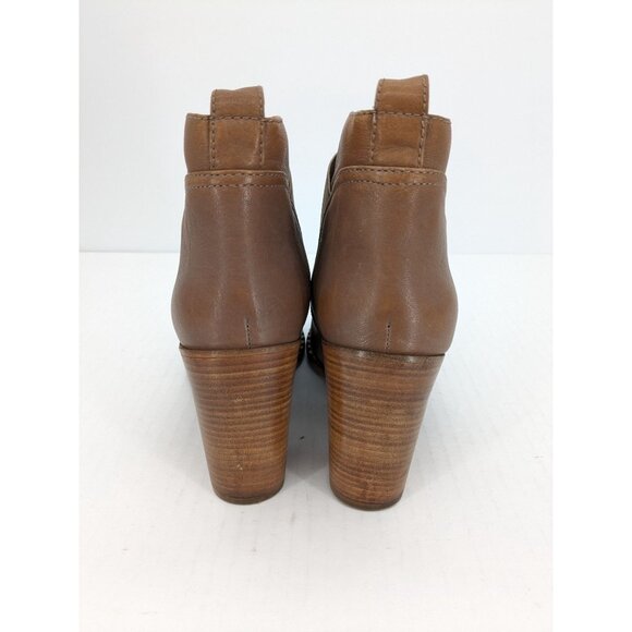 Marc by Marc Jacobs Leather Ankle Booties Women Size 8 US Chunky Heel Minimalist - Picture 10 of 13